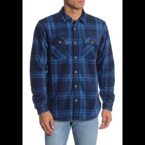 VALOR  Plaid Regular Fit Faux Fur Lined Shirt